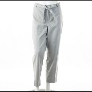Tie-Waist Ankle Pants (NEW)
